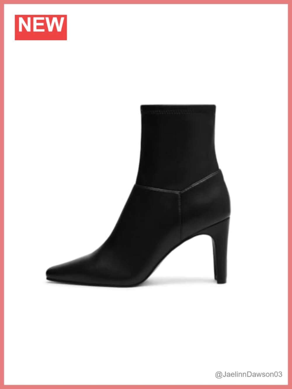 Womens Ankle Boots Chunky High Heel Square Toe Zipper Dress Booties Faux Leather